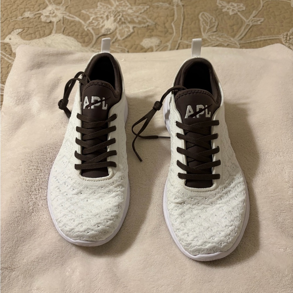 APL Women's Sneakers in White and Brown